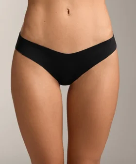 3 klasyczne majtki Bikini z mieszanki poliamidu z niewidocznym wycięciem w kształcie litery V 3 klasyczne majtki Bikini z mieszanki poliamidu z niewidocznym wycięciem w kształcie litery V