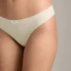 3 majtki brazylijskie z logo z dzianiny prążkowanej z mieszanki bawełny 3 majtki brazylijskie z logo z dzianiny prążkowanej z mieszanki bawełny