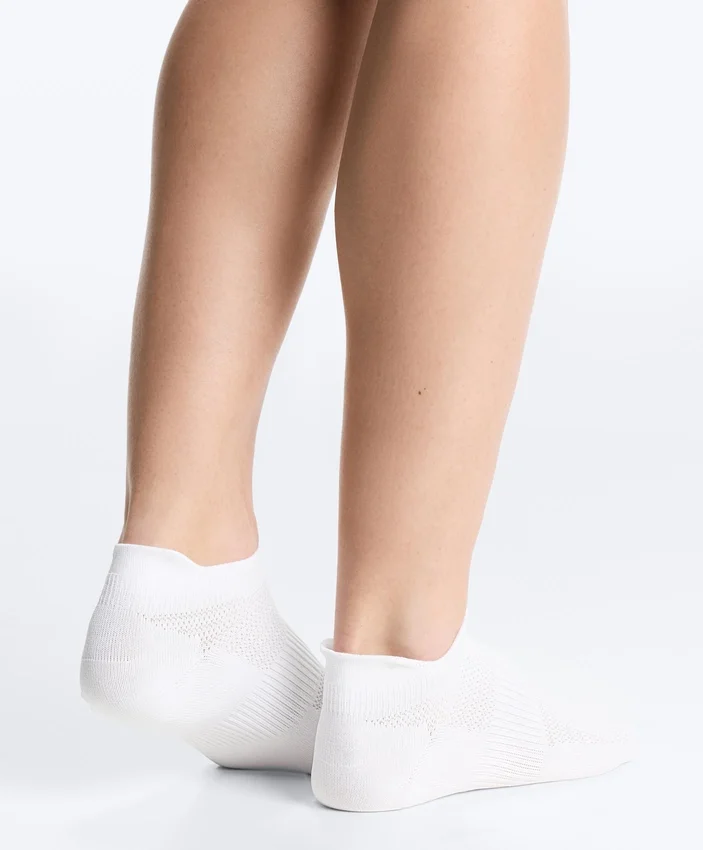 3 pary skarpetek do sneakersów z mieszanki poliamidu z zakładką na pięcie 3 pary skarpetek do sneakersów z mieszanki poliamidu z zakładką na pięcie