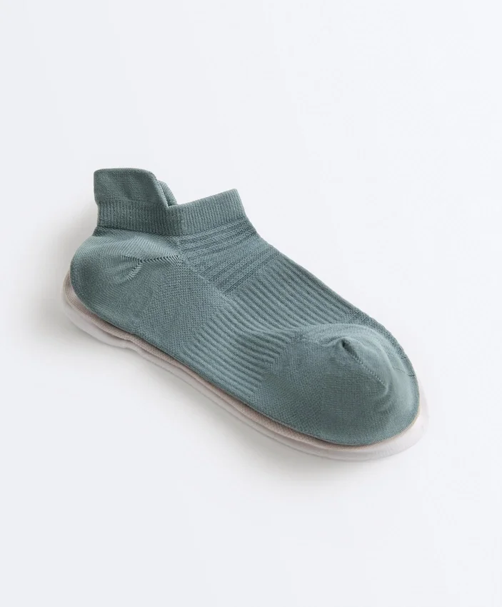 3 pary skarpetek do sneakersów z mieszanki poliamidu z zakładką na pięcie 3 pary skarpetek do sneakersów z mieszanki poliamidu z zakładką na pięcie