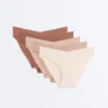 5 klasycznych majtek z mieszanki poliamidu z niewidocznym wycięciem w kształcie litery V w kolorach Pantone™ 5 klasycznych majtek z mieszanki poliamidu z niewidocznym wycięciem w kształcie litery V w kolorach Pantone™