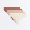 5 par niewidocznych brazylijskich majtek z mieszanki poliamidu Pantone™ 5 par niewidocznych brazylijskich majtek z mieszanki poliamidu Pantone™