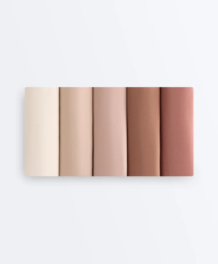5 par niewidocznych brazylijskich majtek z mieszanki poliamidu Pantone™ 5 par niewidocznych brazylijskich majtek z mieszanki poliamidu Pantone™