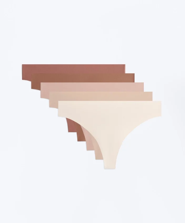 5 Stringi Pantone™ z mieszanki poliamidu 5 Stringi Pantone™ z mieszanki poliamidu