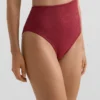 Asymetryczny Trikini z mini kratką Asymetryczny Trikini z mini kratką