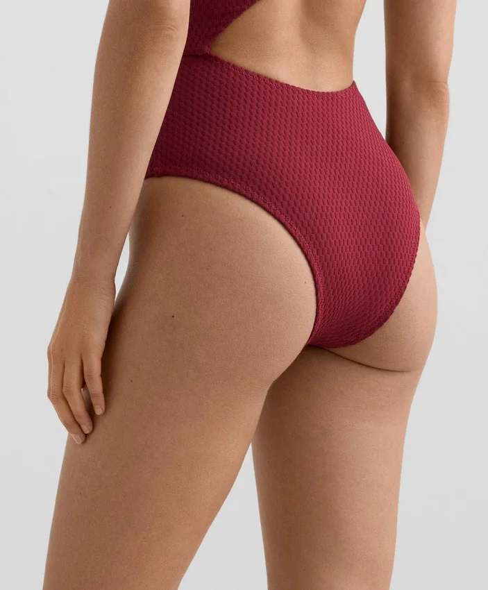 Asymetryczny Trikini z mini kratką Asymetryczny Trikini z mini kratką