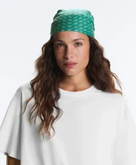 Bandana w kwiatowy wzór, 100% bawełna
