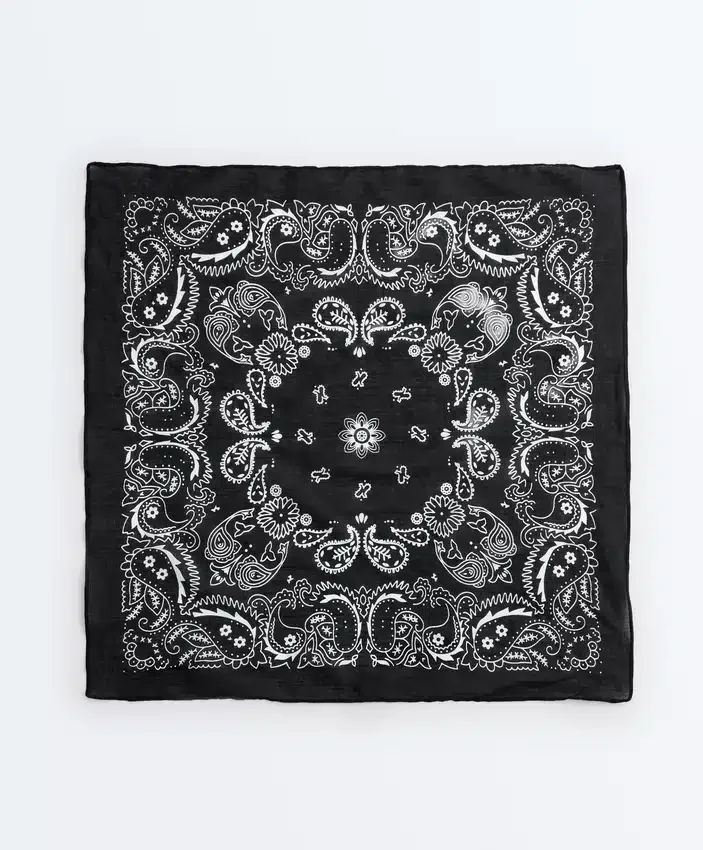 Bandana z nadrukiem, 100% bawełna Bandana z nadrukiem, 100% bawełna