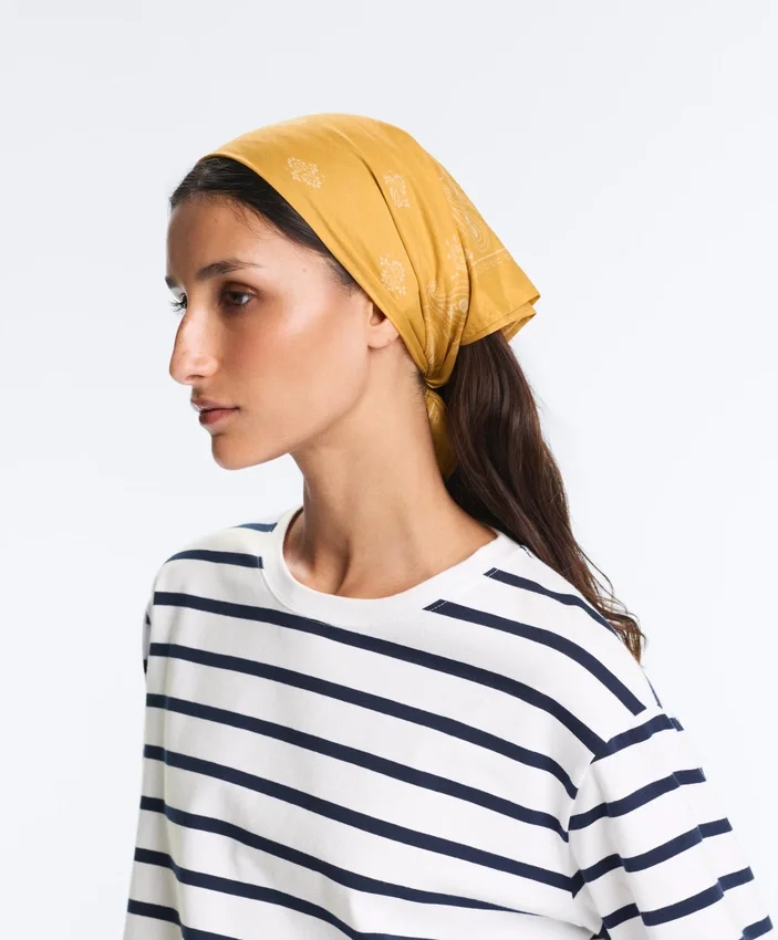 Bandana z nadrukiem, 100% bawełna Bandana z nadrukiem, 100% bawełna