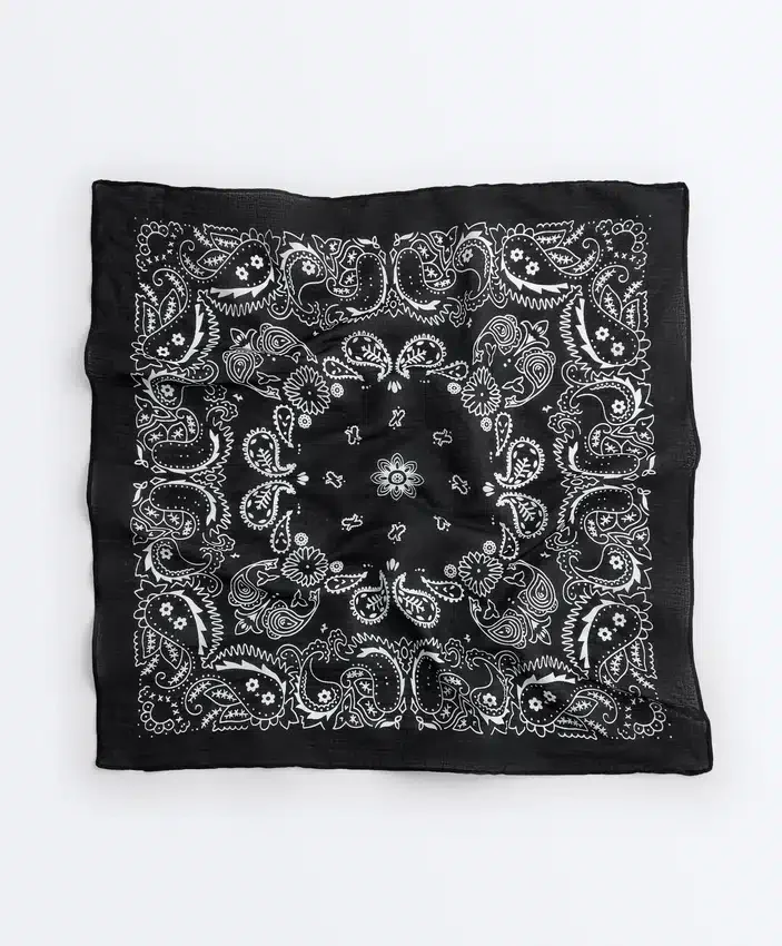 Bandana z nadrukiem, 100% bawełna Bandana z nadrukiem, 100% bawełna