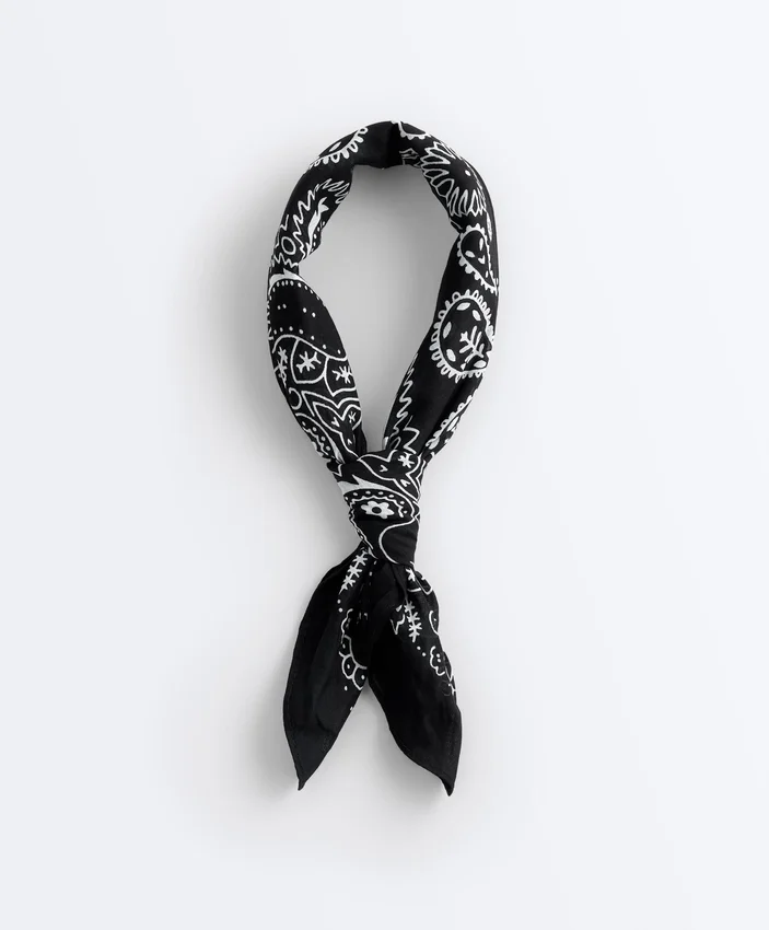 Bandana z nadrukiem, 100% bawełna Bandana z nadrukiem, 100% bawełna