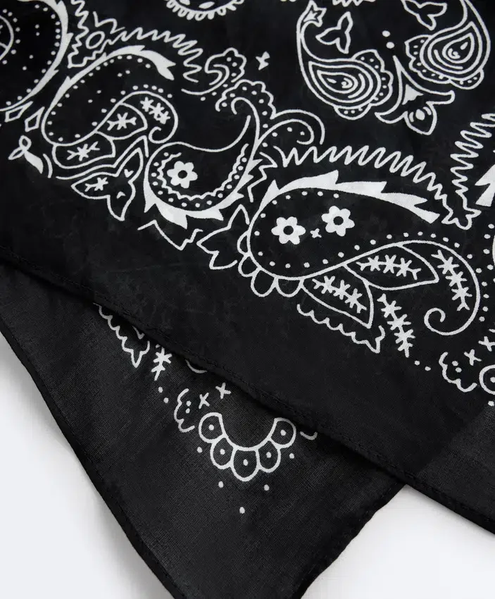 Bandana z nadrukiem, 100% bawełna Bandana z nadrukiem, 100% bawełna