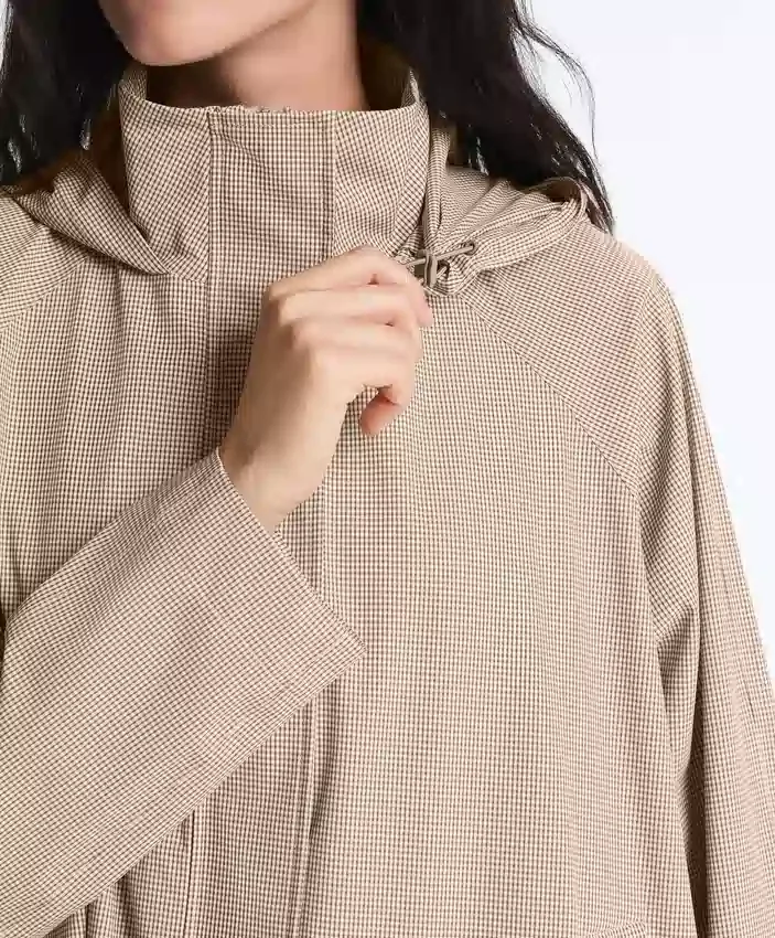 Bardzo lekka, wodoodporna kurtka w kratkę 10K Bardzo lekka, wodoodporna kurtka w kratkę 10K