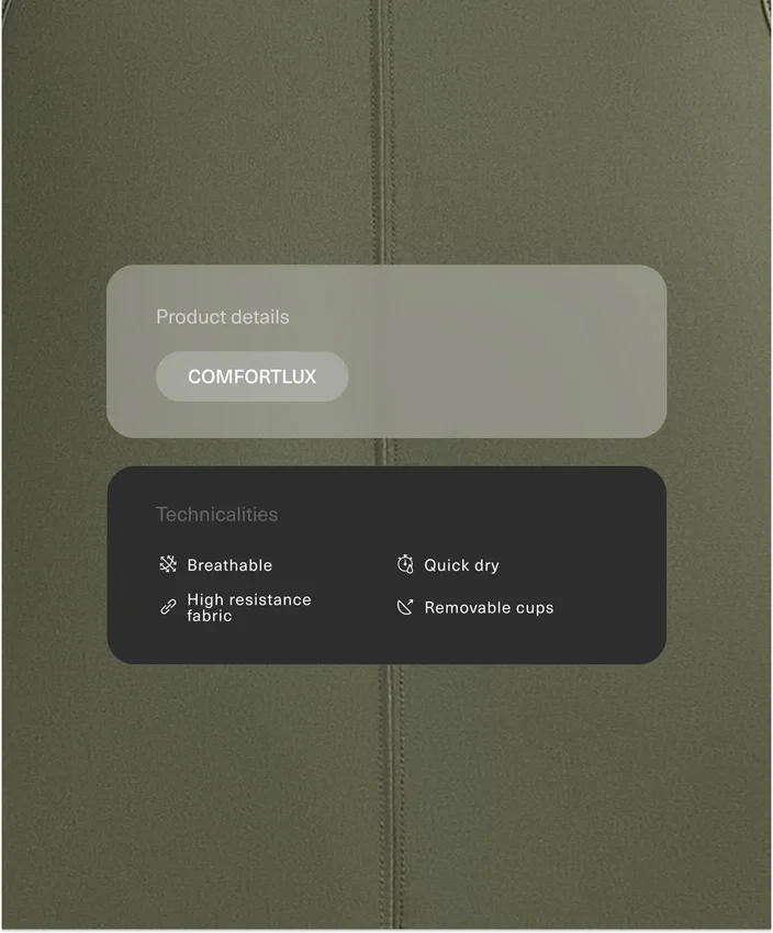 Bezrękawnik Comfortlux z odkrytymi plecami Bezrękawnik Comfortlux z odkrytymi plecami