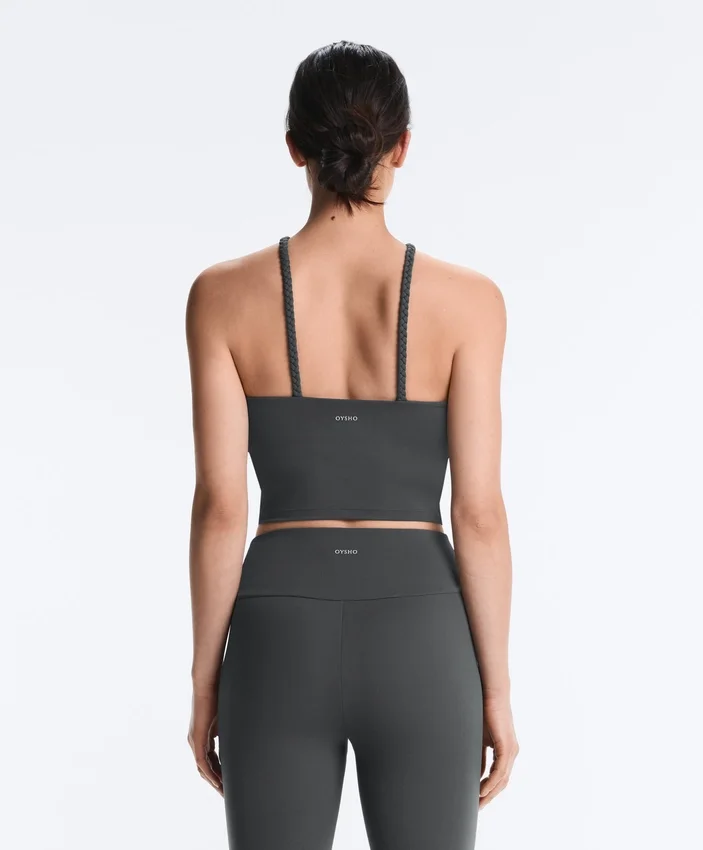 Bezrękawnik Comfortlux z plecionym dekoltem typu halter Bezrękawnik Comfortlux z plecionym dekoltem typu halter
