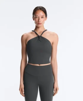 Bezrękawnik Comfortlux z plecionym dekoltem typu halter