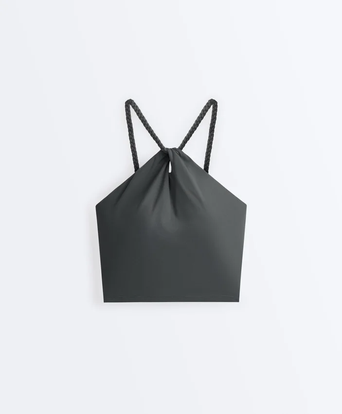 Bezrękawnik Comfortlux z plecionym dekoltem typu halter Bezrękawnik Comfortlux z plecionym dekoltem typu halter