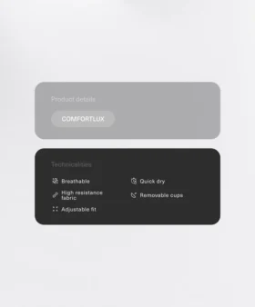 Bezrękawnik Comfortlux z regulowanymi ramiączkami