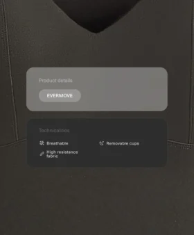 Bezrękawnik z krótkim rękawem Evermove