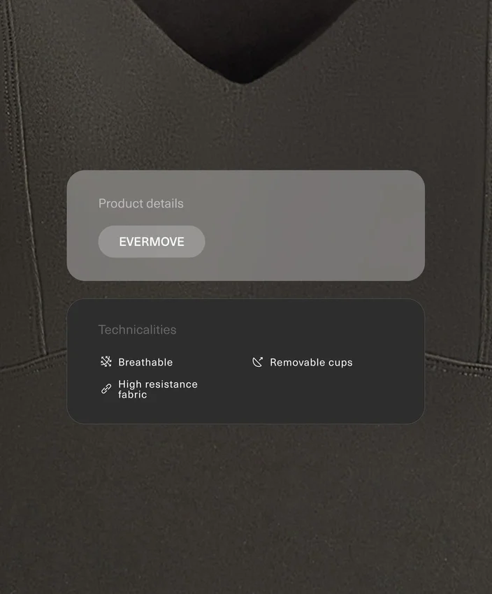 Bezrękawnik z krótkim rękawem Evermove Bezrękawnik z krótkim rękawem Evermove