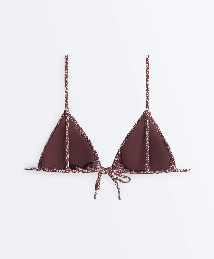 Bikini trójkątne z marszczeniem Bikini trójkątne z marszczeniem