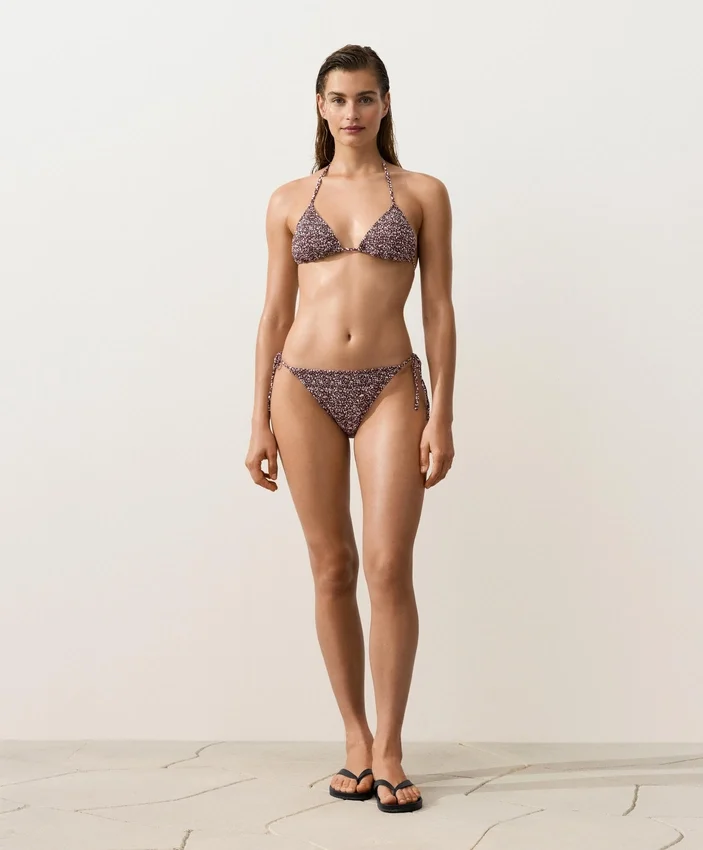 Bikini trójkątne z marszczeniem Bikini trójkątne z marszczeniem