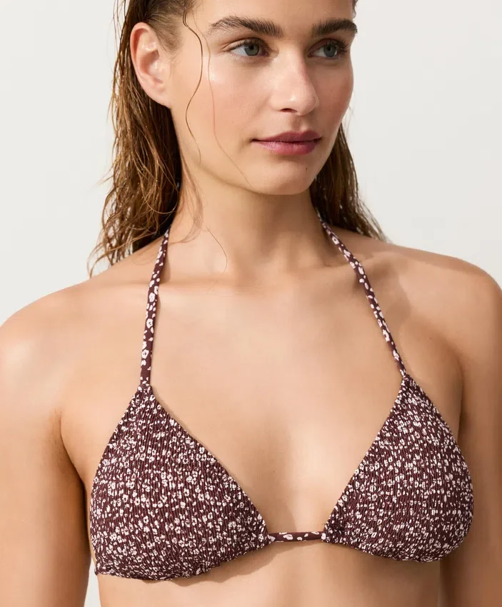 Bikini trójkątne z marszczeniem Bikini trójkątne z marszczeniem