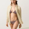 Bikini trójkątne z marszczeniem Bikini trójkątne z marszczeniem