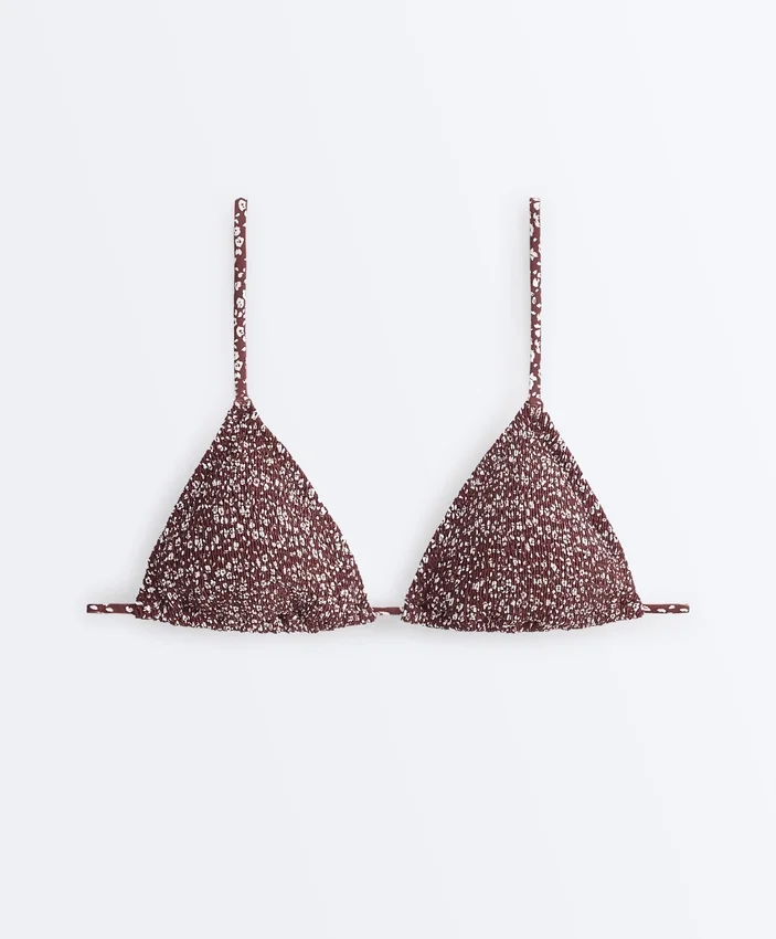 Bikini trójkątne z marszczeniem Bikini trójkątne z marszczeniem
