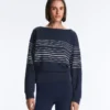 Bluza Soft Touch z modalu o miękkim dotyku w marynarskie paski Bluza Soft Touch z modalu o miękkim dotyku w marynarskie paski