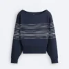 Bluza Soft Touch z modalu o miękkim dotyku w marynarskie paski Bluza Soft Touch z modalu o miękkim dotyku w marynarskie paski