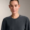 Bluza z asymetrycznymi paskami z modalu Bluza z asymetrycznymi paskami z modalu