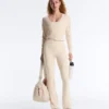 Bluza z dzianiny prążkowanej Comfortlux Topy Bluza z dzianiny prążkowanej Comfortlux Topy