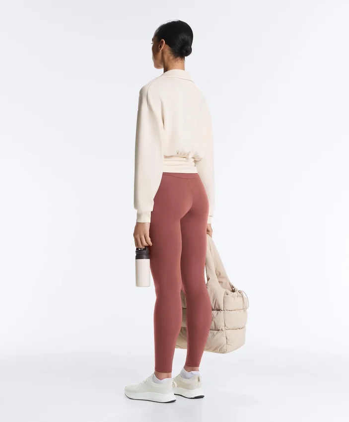 Bluza z golfem i wiązaniem, wykonana z Soft Touch Modalu Bluza z golfem i wiązaniem, wykonana z Soft Touch Modalu