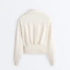 Bluza z golfem i wiązaniem, wykonana z Soft Touch Modalu Bluza z golfem i wiązaniem, wykonana z Soft Touch Modalu