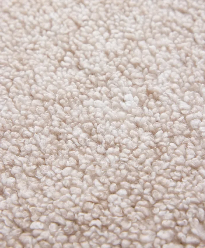Bluza z imitacji kożuchu z przednią kieszenią Bluza z imitacji kożuchu z przednią kieszenią