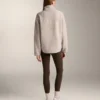 Bluza z imitacji kożuchu z przednią kieszenią Bluza z imitacji kożuchu z przednią kieszenią