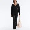 Bluza z kontrastową lamówką i modalem Bluza z kontrastową lamówką i modalem