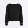 Bluza z kontrastową lamówką i modalem Bluza z kontrastową lamówką i modalem