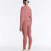 Bluza z modalu szczotkowanego z przodem kopertowym Bluza z modalu szczotkowanego z przodem kopertowym