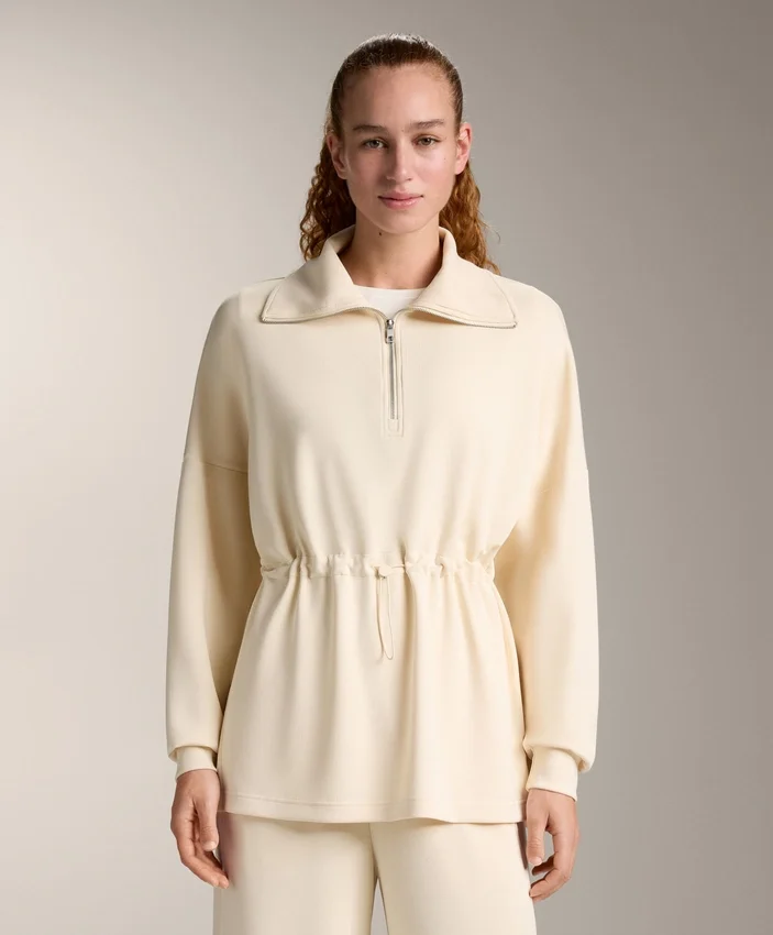Bluza z półsuwakiem z Soft Touch modalu Bluza z półsuwakiem z Soft Touch modalu