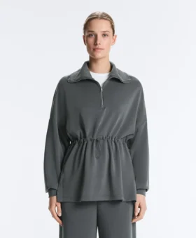 Bluza z półsuwakiem z Soft Touch modalu Bluza z półsuwakiem z Soft Touch modalu