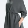 Bluza z półsuwakiem z Soft Touch modalu Bluza z półsuwakiem z Soft Touch modalu