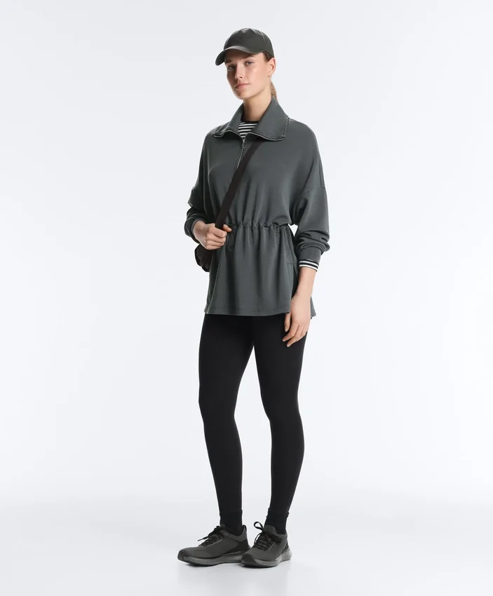 Bluza z półsuwakiem z Soft Touch modalu Bluza z półsuwakiem z Soft Touch modalu