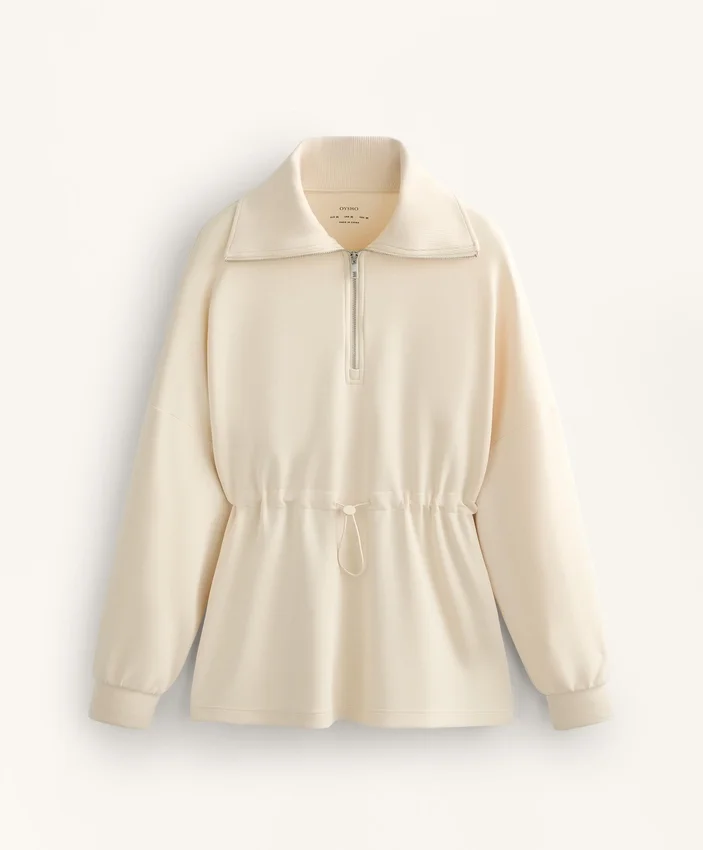 Bluza z półsuwakiem z Soft Touch modalu Bluza z półsuwakiem z Soft Touch modalu