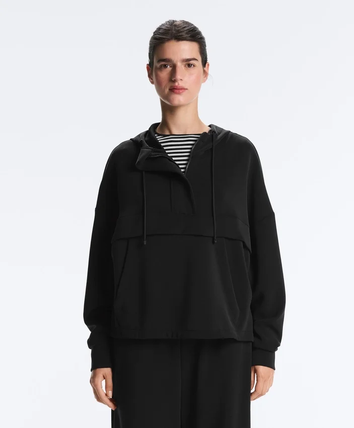 Bluza z zamkiem Soft Touch z miękkiego modalu Bluza z zamkiem Soft Touch z miękkiego modalu