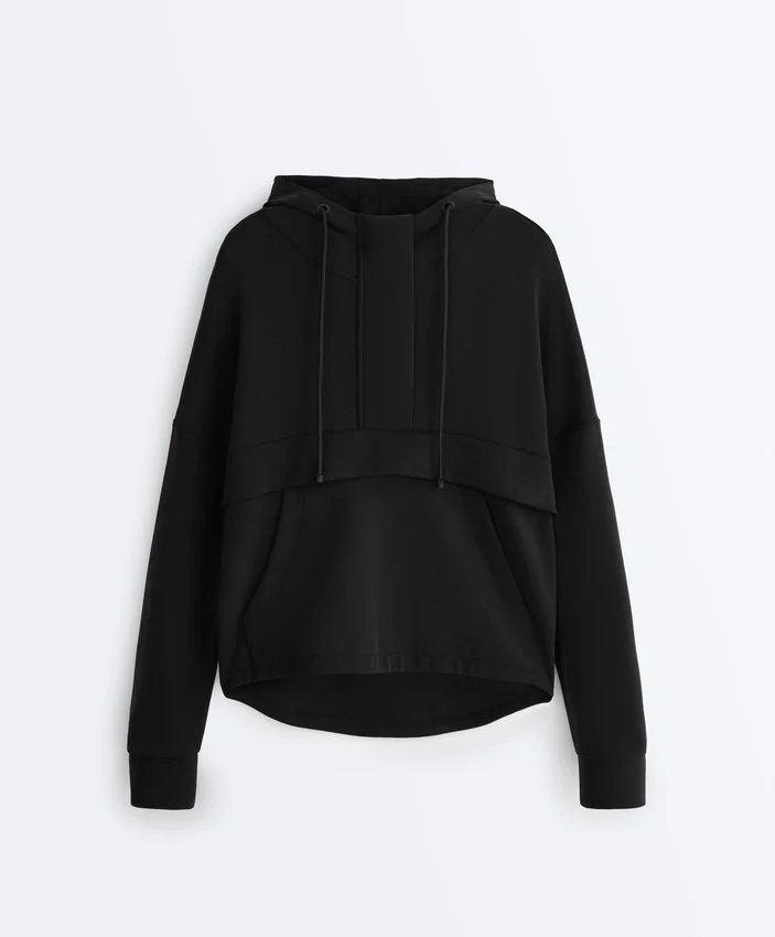 Bluza z zamkiem Soft Touch z miękkiego modalu Bluza z zamkiem Soft Touch z miękkiego modalu