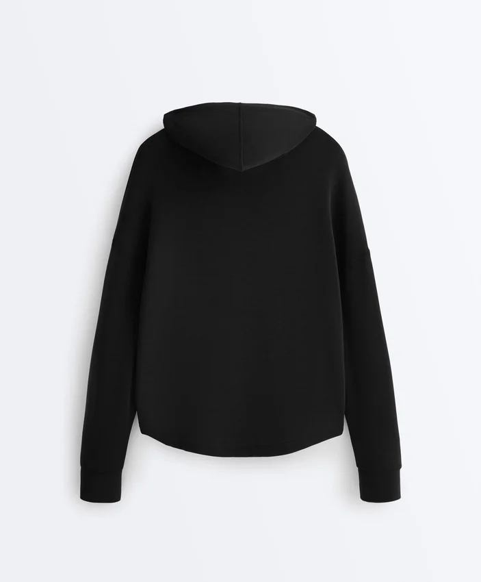 Bluza z zamkiem Soft Touch z miękkiego modalu Bluza z zamkiem Soft Touch z miękkiego modalu