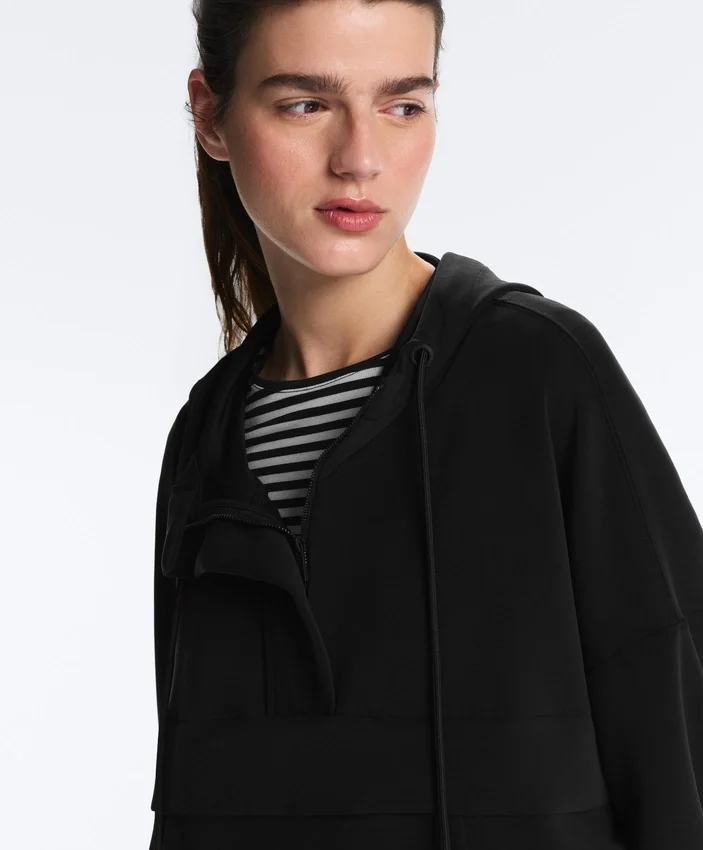Bluza z zamkiem Soft Touch z miękkiego modalu Bluza z zamkiem Soft Touch z miękkiego modalu