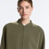 Bomber z paskami z Soft Touch modalu Bomber z paskami z Soft Touch modalu